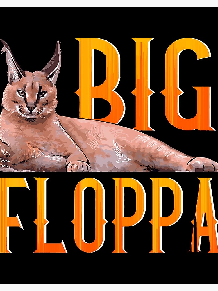 Drunk Floppa Meme Caracal Cat  Canvas Print for Sale by