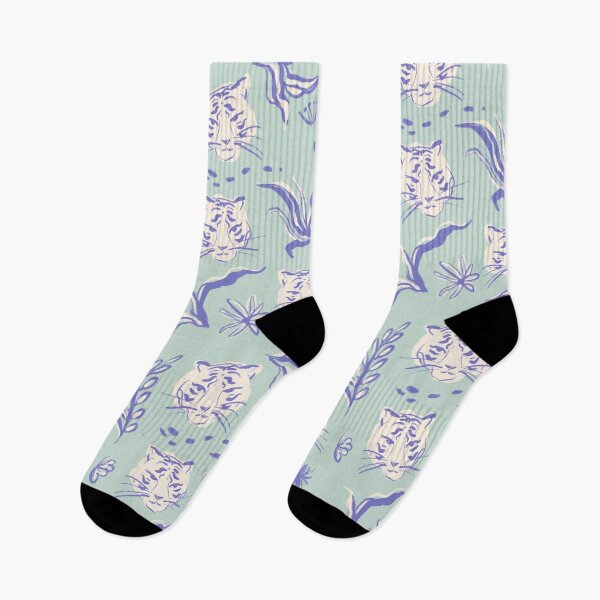 Item preview, Green Abstract Tiger Pattern designed and sold by SunLee Art.