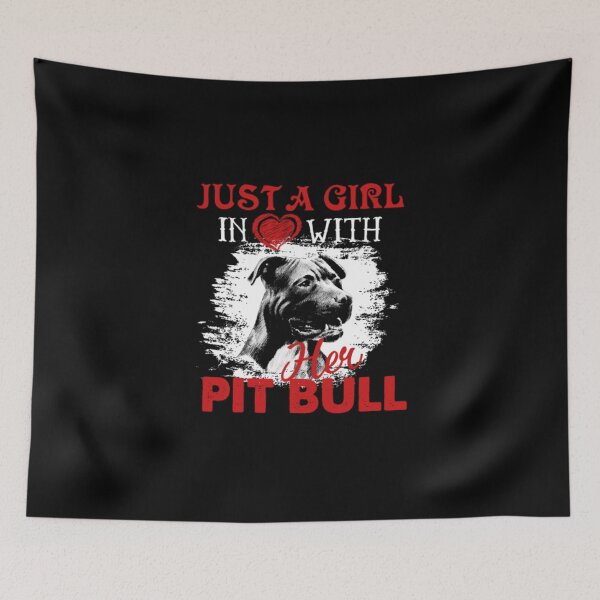 Item preview, Girl In Love With Her Pitbull designed and sold by gasgasna.