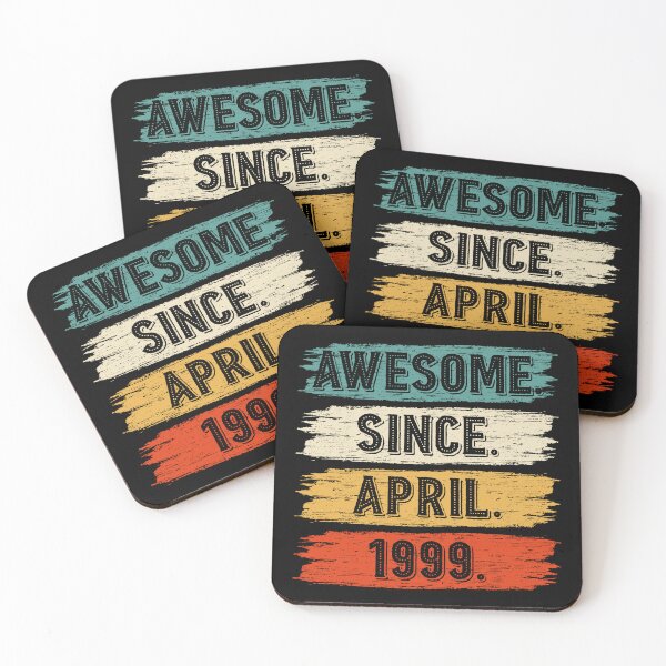 Item preview, 23 Years Old Gifts Awesome Since April 1999 23rd Birthday designed and sold by MoHaCo.