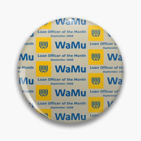 Item preview, Washington Mutual | WaMu | Loan Officer | Employee of The Month 2008 | Bank | Bankruptcy | Funny Accounting  designed and sold by brooklyntowner.