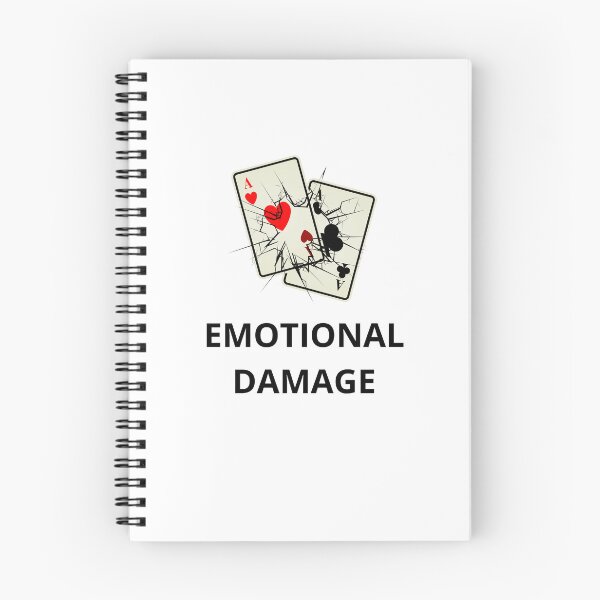 Artikelvorschau, Poker-Asse haben emotionalen Schaden geknackt entworfen und verkauft von MotivationDNA.