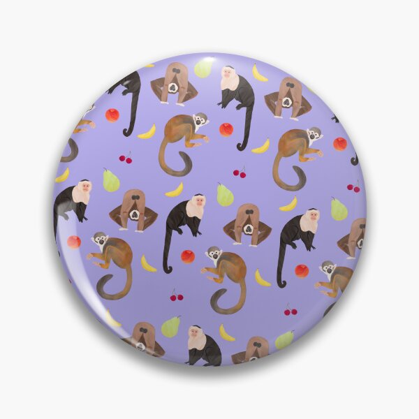 Item preview, Monkeys & Fruits Pattern designed and sold by SunLee Art.