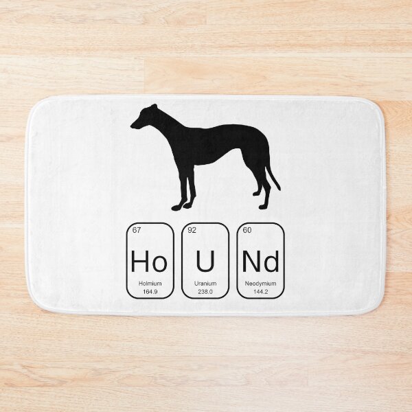 Item preview, Greyhound Periodic Table Elements Hound designed and sold by GreytGraphicals.