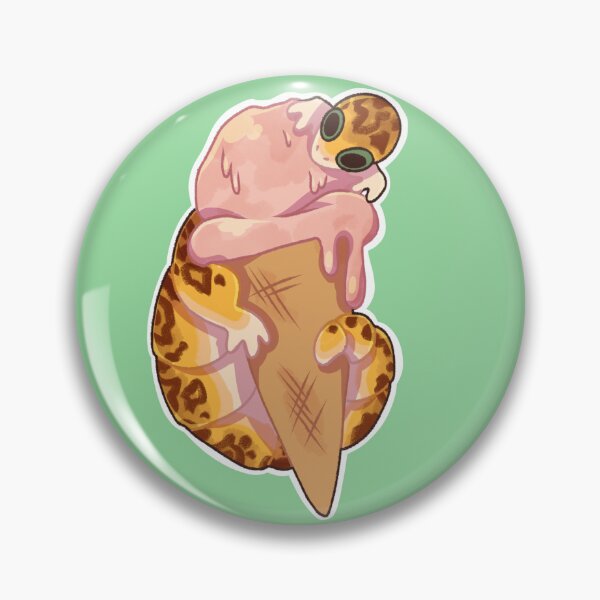 Item preview, Leopard gecko icecream designed and sold by LuminousSky.