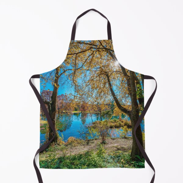Item preview, Beautiful View Overlooking A Lake At Spring Grove Cemetery Cincinnati Ohio designed and sold by DaveFilm.