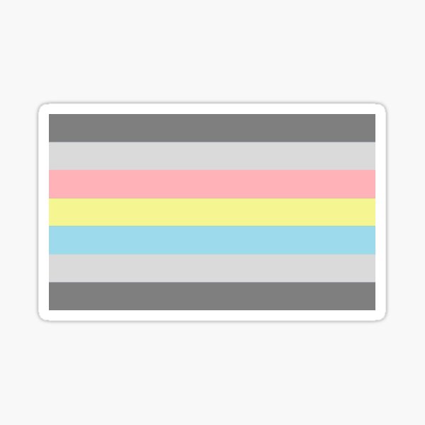 Demiflux Flag Lgbtq Sticker By Lgbtq Flags Redbubble