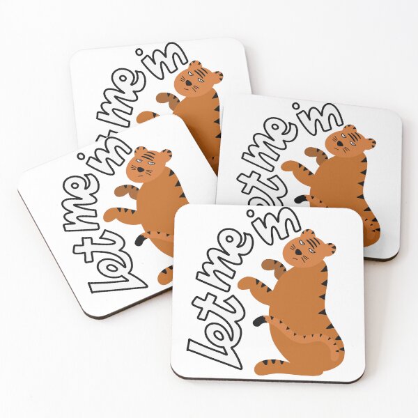 Item preview, Let me in, tiger designed and sold by givepineapple.
