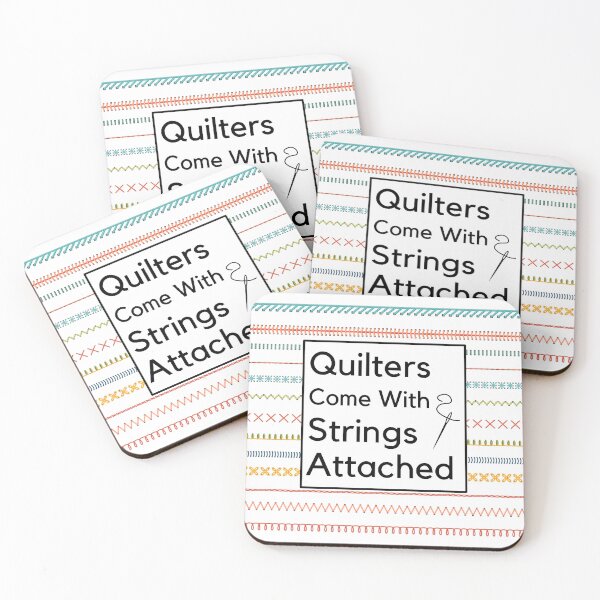Item preview, Quilters come with strings attached designed and sold by SmSm Main Street.