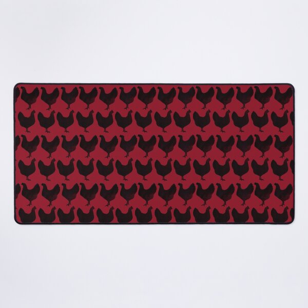 Item preview, Red Chicken Pattern designed and sold by frumpybuncrafts.