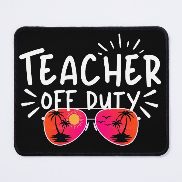 Item preview, Teacher Off Duty designed and sold by Equitees.