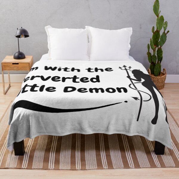 Item preview, Swinger Lifestyle I'm With the Perverted Little Demon designed and sold by swingersshop.