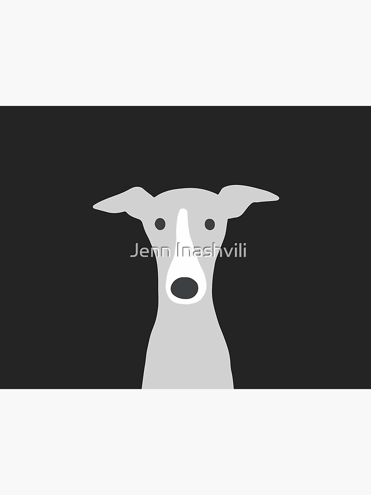 Greyhound, Italian Greyhound, Cute Whippet Dog  Bath Mat for Sale by  Jenn Inashvili