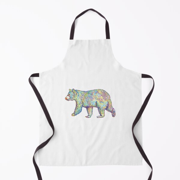 Item preview, Colorful walking bear, colorful, poster, phone case, Sticker, gift card, artboard print, Hardcover Journals, iPhone Cases&Skins, Scarves, Canvas Print, Framed Art Print, Photographic, Metal Print, designed and sold by SpiralStairShop.
