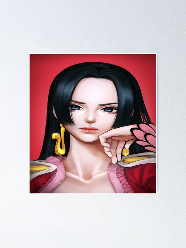 One Piece Boa Hancock Poster For Sale By Clonart Redbubble 