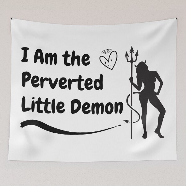 Item preview, Swinger Lifestyle I Am the Perverted Little Demon designed and sold by swingersshop.
