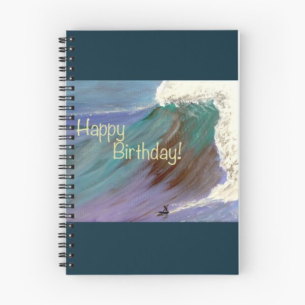 Item preview, Happy Birthday! Surfer designed and sold by Lovemydesigns.