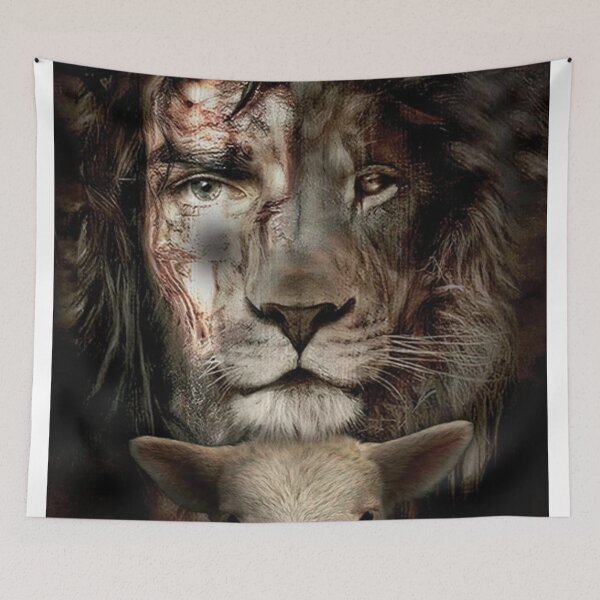 Item preview, Jesus, Lion, And Lamb  designed and sold by frandeffa.