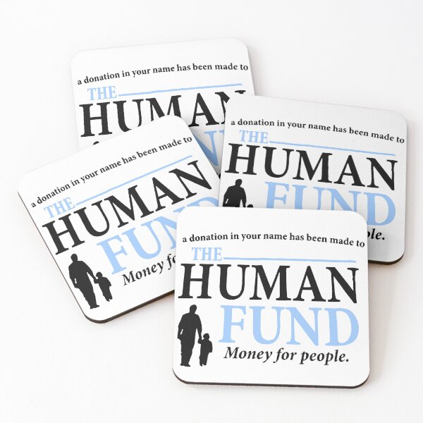 Item preview, The Human Fund ( white ) designed and sold by aliamar093.