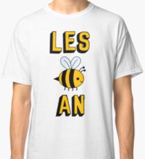 Camiseta clásica LES BEE UN LESBIANO