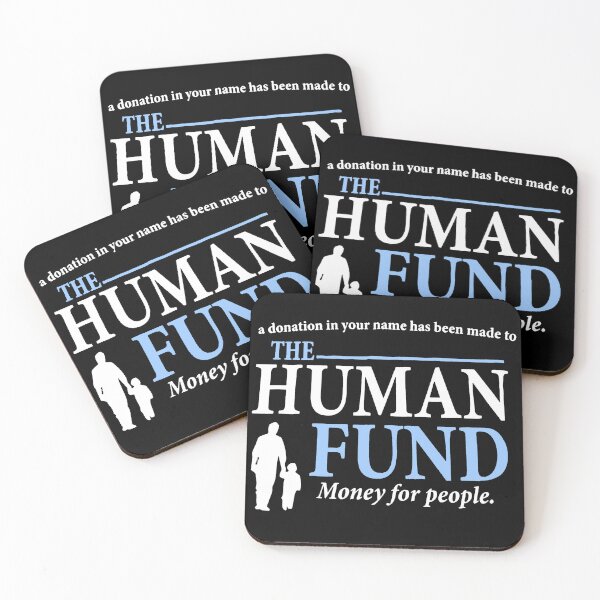 Item preview, The Human Fund ( black ) designed and sold by aliamar093.