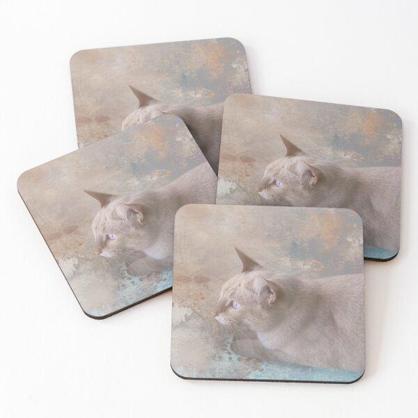 Item preview, Red Point Siamese Cat with Blue Eyes One designed and sold by Elisabeth Lucas.
