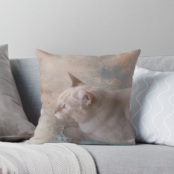 Item preview, Red Point Siamese Cat with Blue Eyes One designed and sold by Elisabeth Lucas.