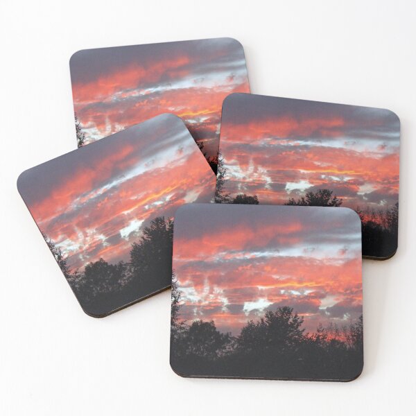 Item preview, Evening  Sunset with Storm Clouds Lifting designed and sold by shirleyarment.