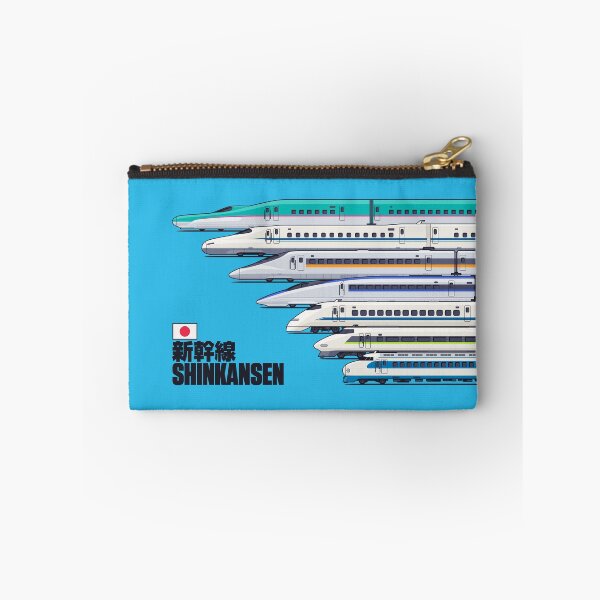 Item preview, Shinkansen Bullet Train Evolution Cyan designed and sold by VoodooCircus.