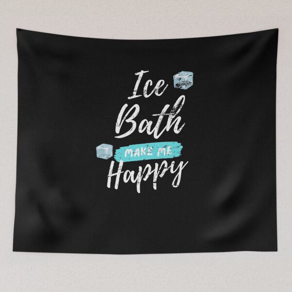 Item preview, Ice bath make me happy cold water shower Men Women Retro Vintage designed and sold by Jeangel97.