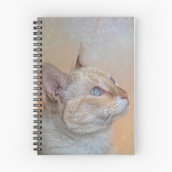 Item preview, Siamese Cat and Spring Flowers designed and sold by Elisabeth Lucas.