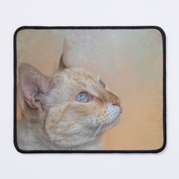 Item preview, Siamese Cat and Spring Flowers designed and sold by Elisabeth Lucas.
