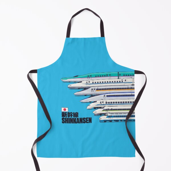 Item preview, Shinkansen Bullet Train Evolution Cyan designed and sold by VoodooCircus.