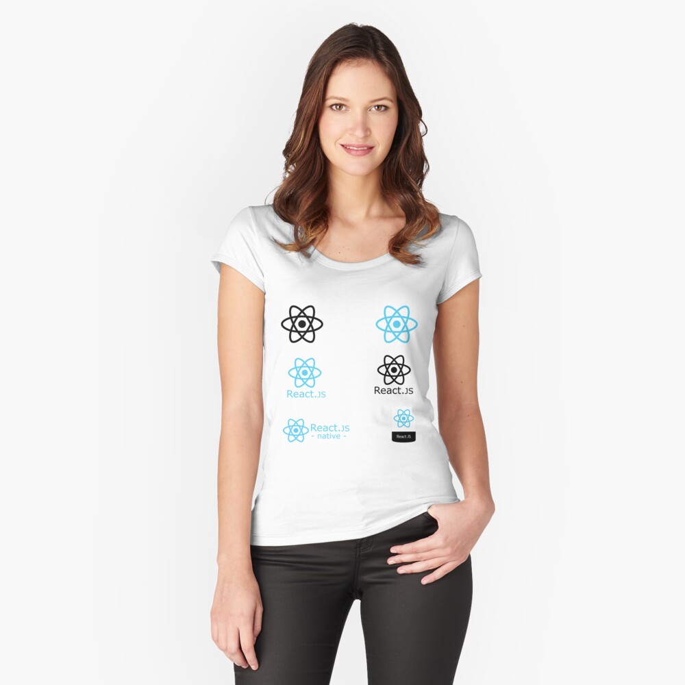 Item preview, Fitted Scoop T-Shirt designed and sold by yourgeekside.