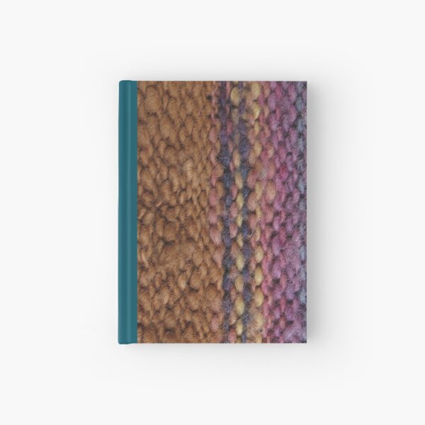 Handspun purl yarn Hardcover Journal