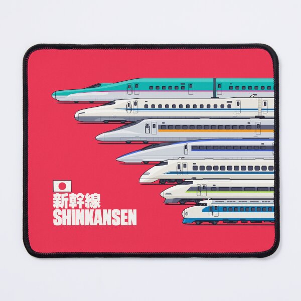 Item preview, Shinkansen Bullet Train Evolution - Red designed and sold by VoodooCircus.