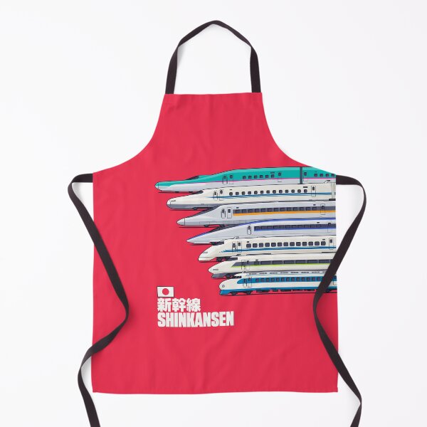 Item preview, Shinkansen Bullet Train Evolution - Red designed and sold by VoodooCircus.