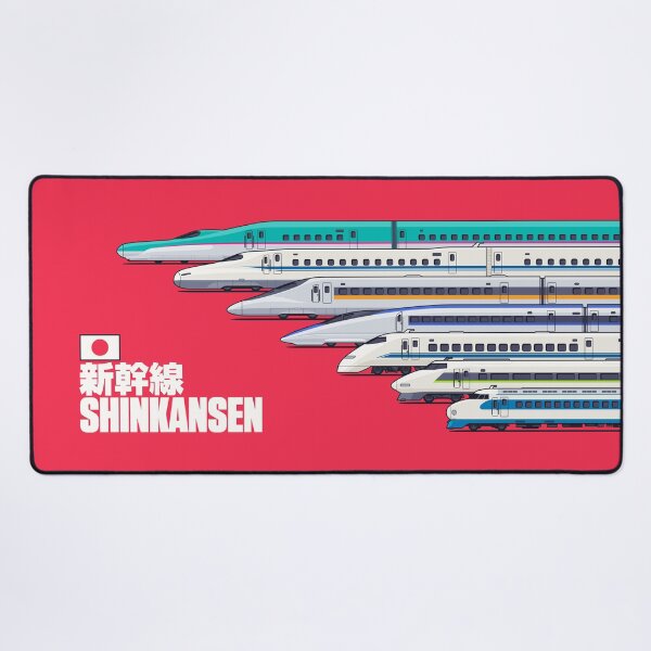 Item preview, Shinkansen Bullet Train Evolution - Red designed and sold by VoodooCircus.
