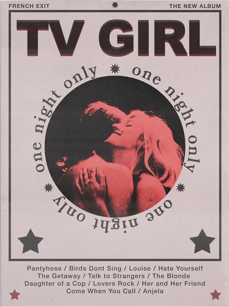 Disover TV Girl French Exit Premium Matte Vertical Poster