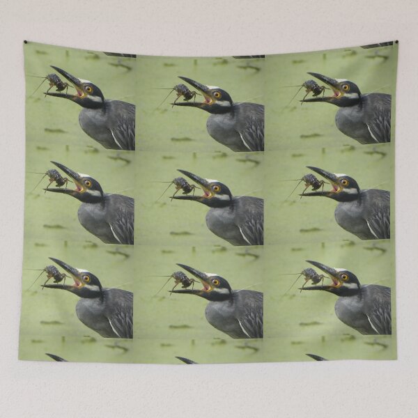 Item preview, Yellow Crowned Night Heron designed and sold by Savannah Gibbs.