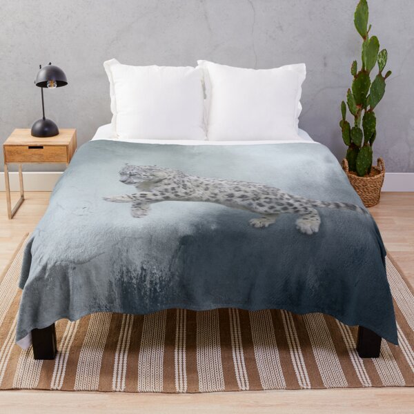Item preview, Jumping Snow Leopard One designed and sold by Elisabeth Lucas.