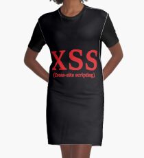 XSS (Cross-site scripting) Graphic T-Shirt Dress