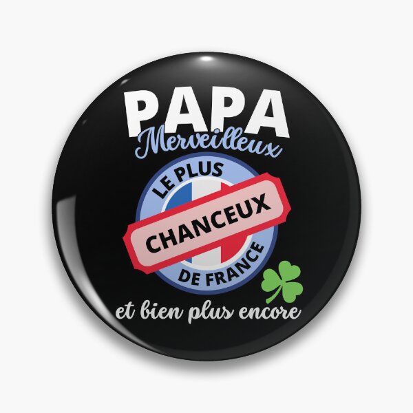 Item preview, luckiest wonderful dad in France designed and sold by RomualdGR.