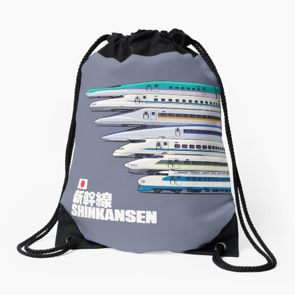 Aperçu de l'œuvre Shinkansen Bullet Train Evolution Grey créée et vendue par VoodooCircus.