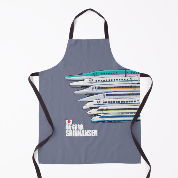 Item preview, Shinkansen Bullet Train Evolution Grey designed and sold by VoodooCircus.