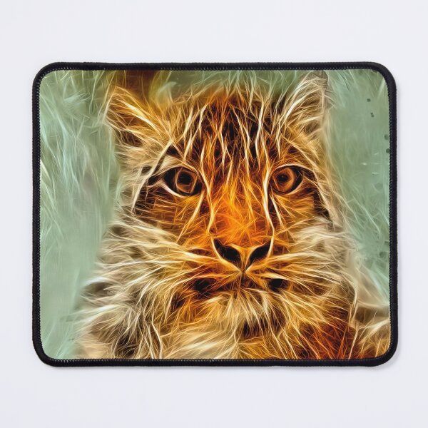 Item preview, Fiery Snow Leopard designed and sold by Elisabeth Lucas.