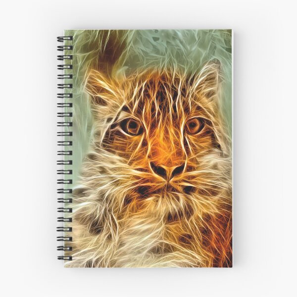 Item preview, Fiery Snow Leopard designed and sold by Elisabeth Lucas.