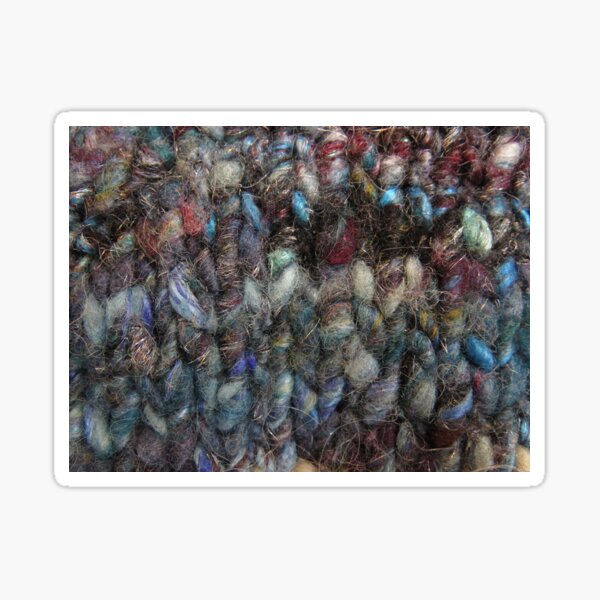 Handspun Art Yarn Sticker