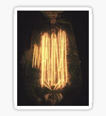 A Dreamy Lightbulb. Sticker