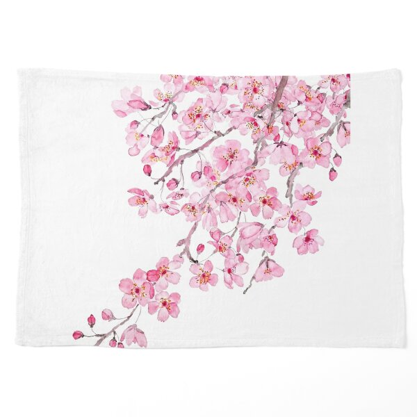 Copricuscino Cherry Blossom White-Pink 45x45